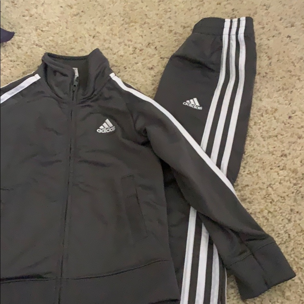 Adidas boys track suit